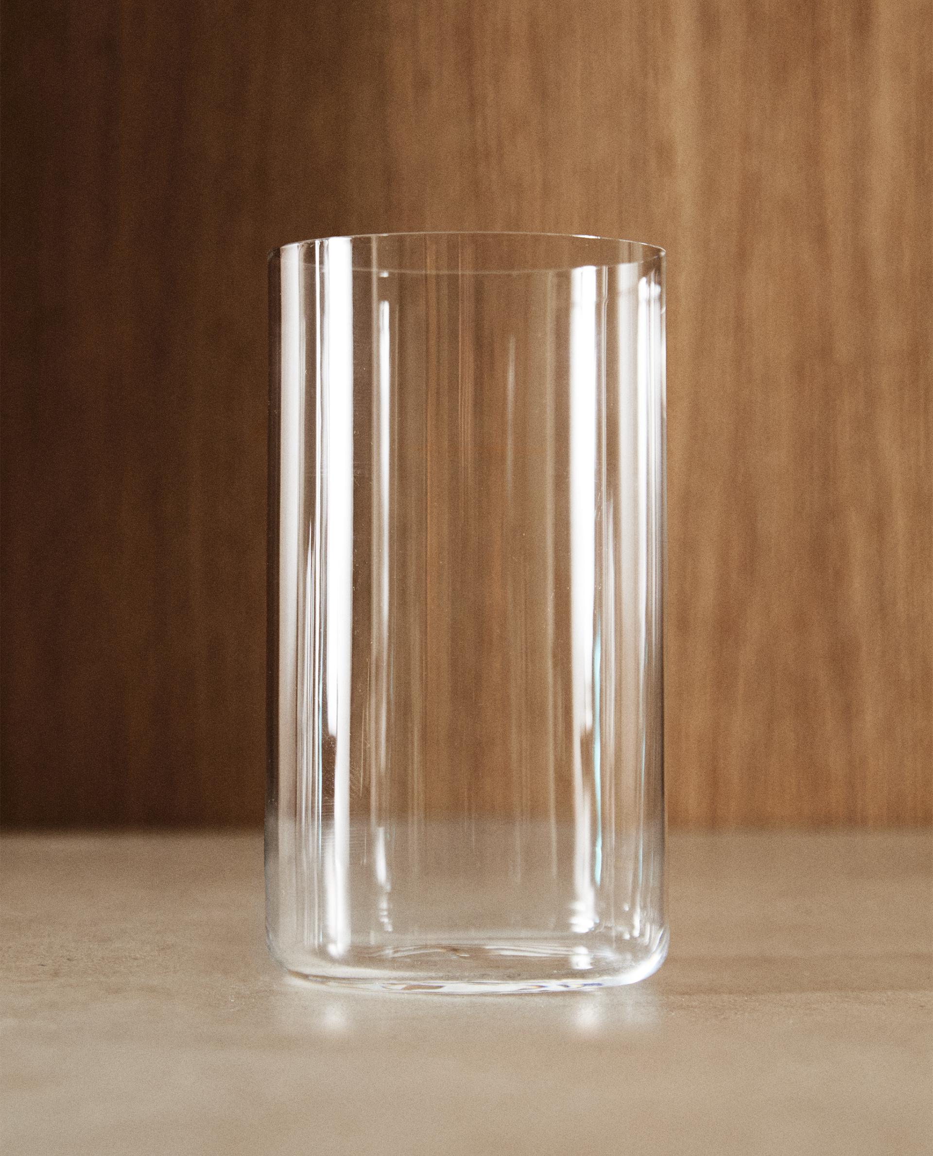 STRAIGHT CRYSTALLINE SOFT DRINK TUMBLER