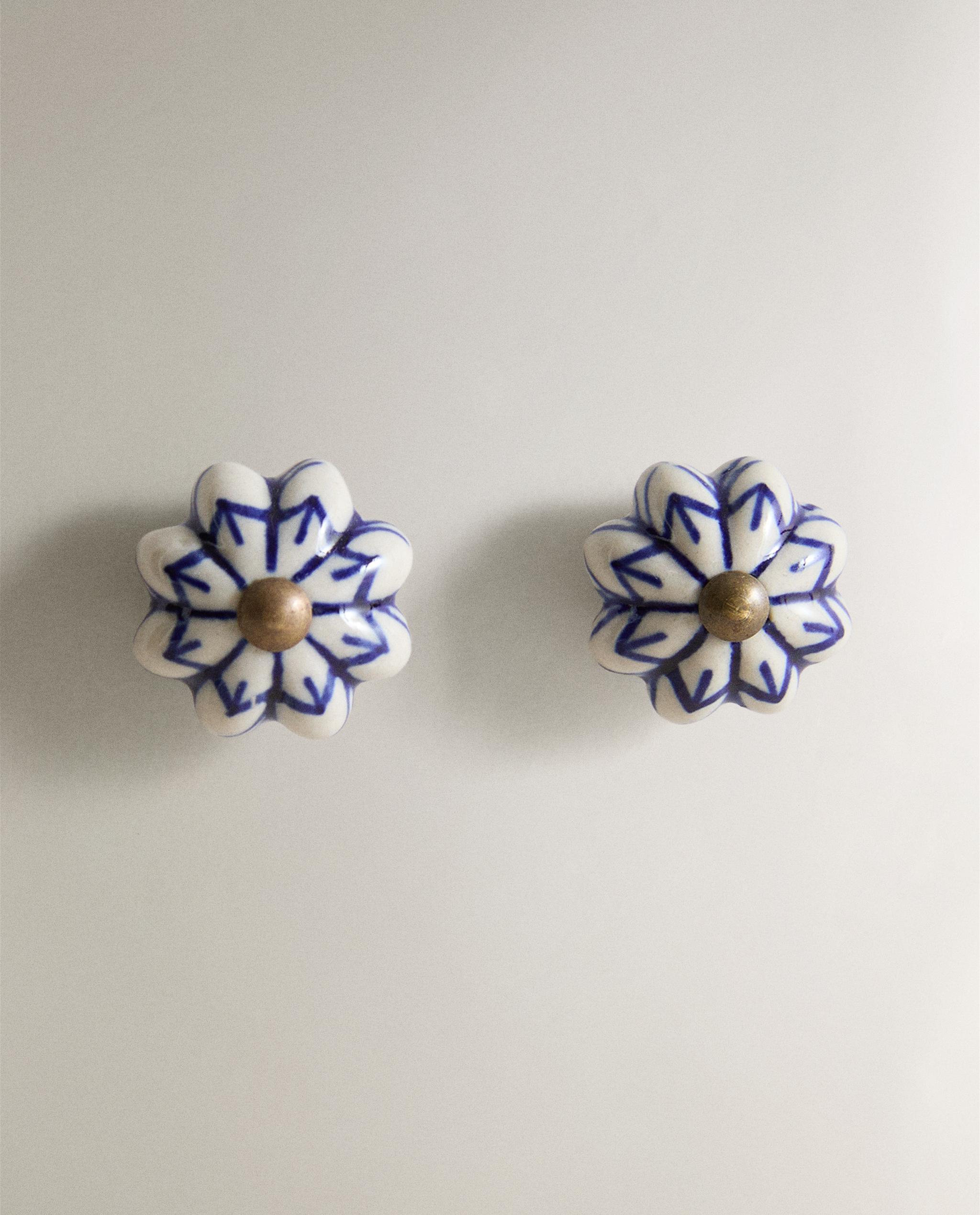 PACK OF STONEWARE DOOR KNOBS (PACK OF 2) product thumbnail 4