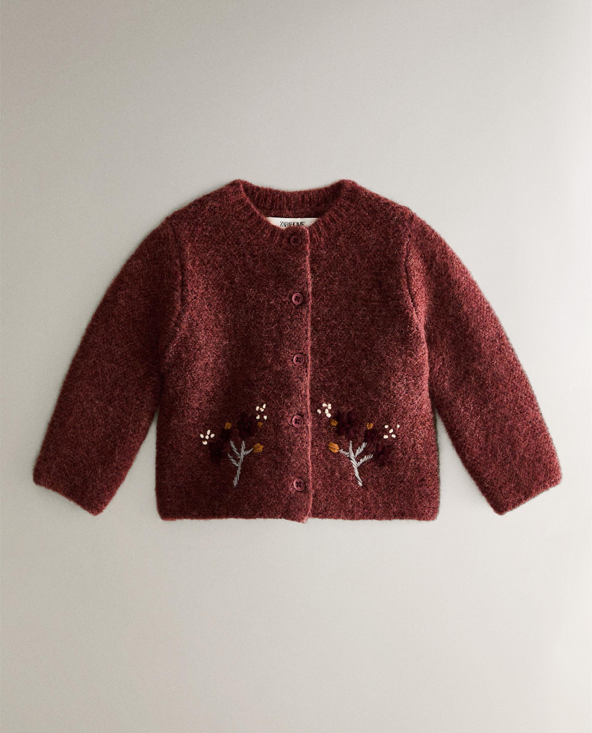 ZARA buy NWT alpaca set overallsand sweater girls size 9-12 months