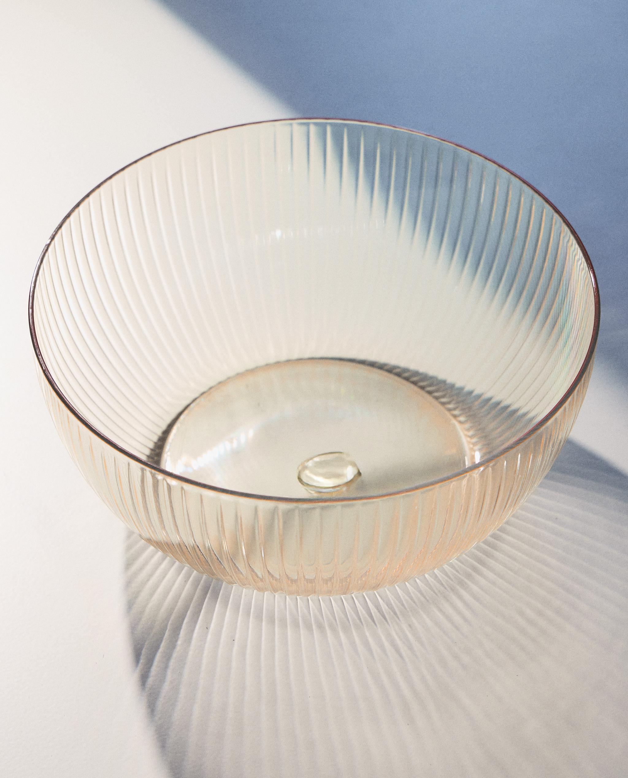 STRIPED ACRYLIC SALAD BOWL product thumbnail 8