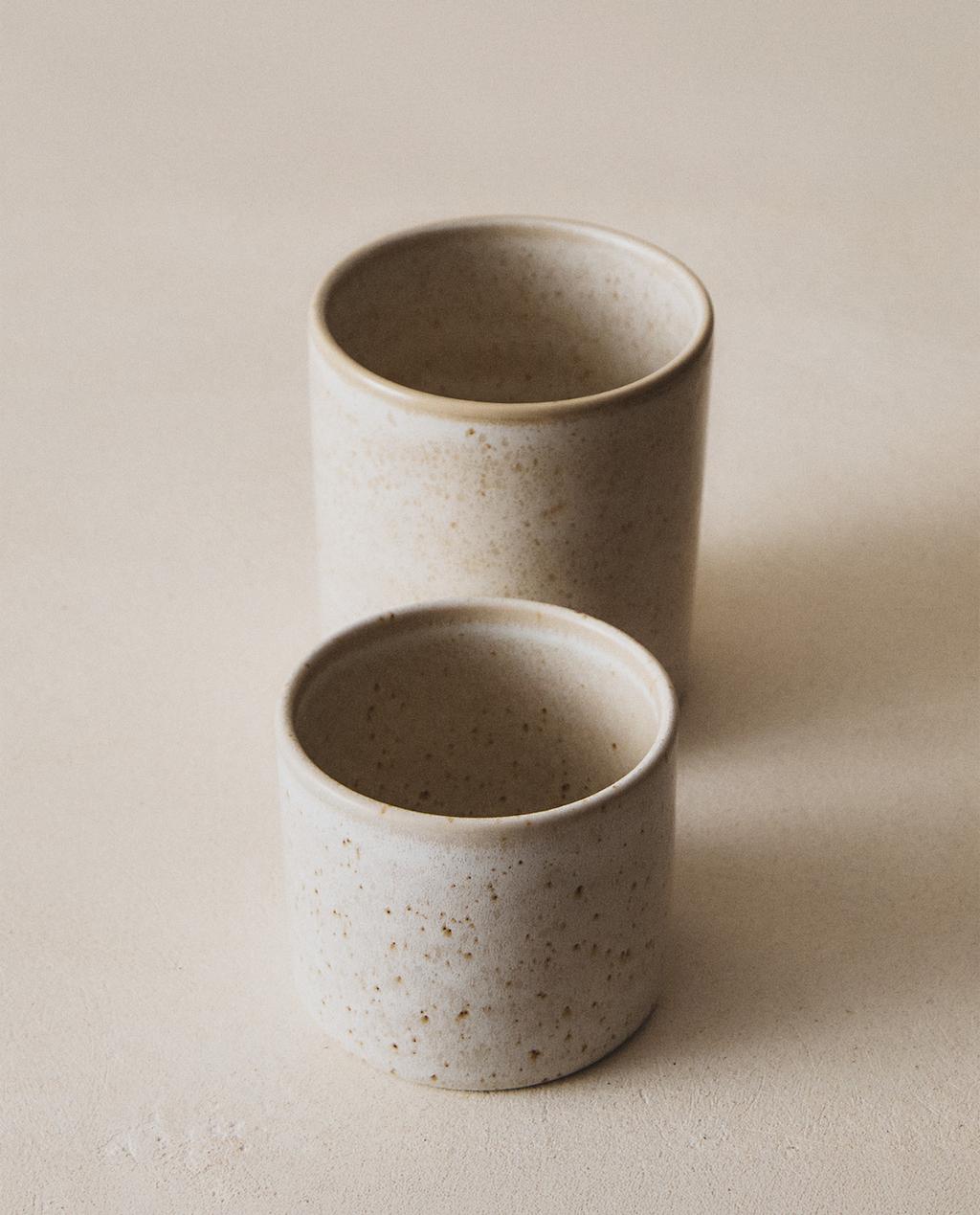 STONEWARE UTENSIL JAR STONEWARE UTENSIL JAR