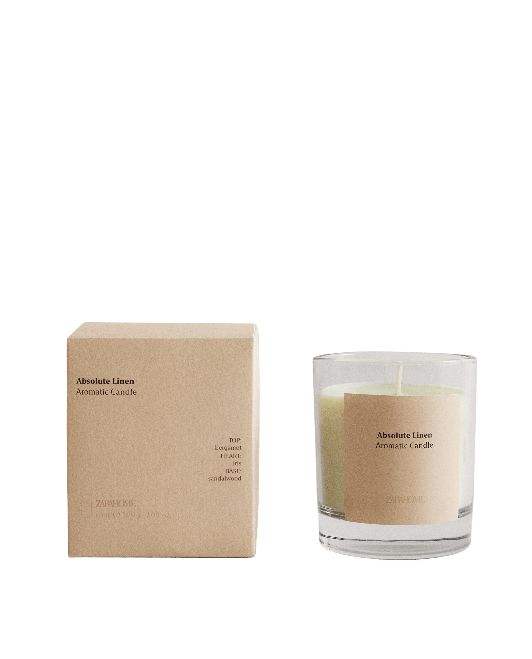 (200 G) ABSOLUTE LINEN SCENTED CANDLE product thumbnail 7