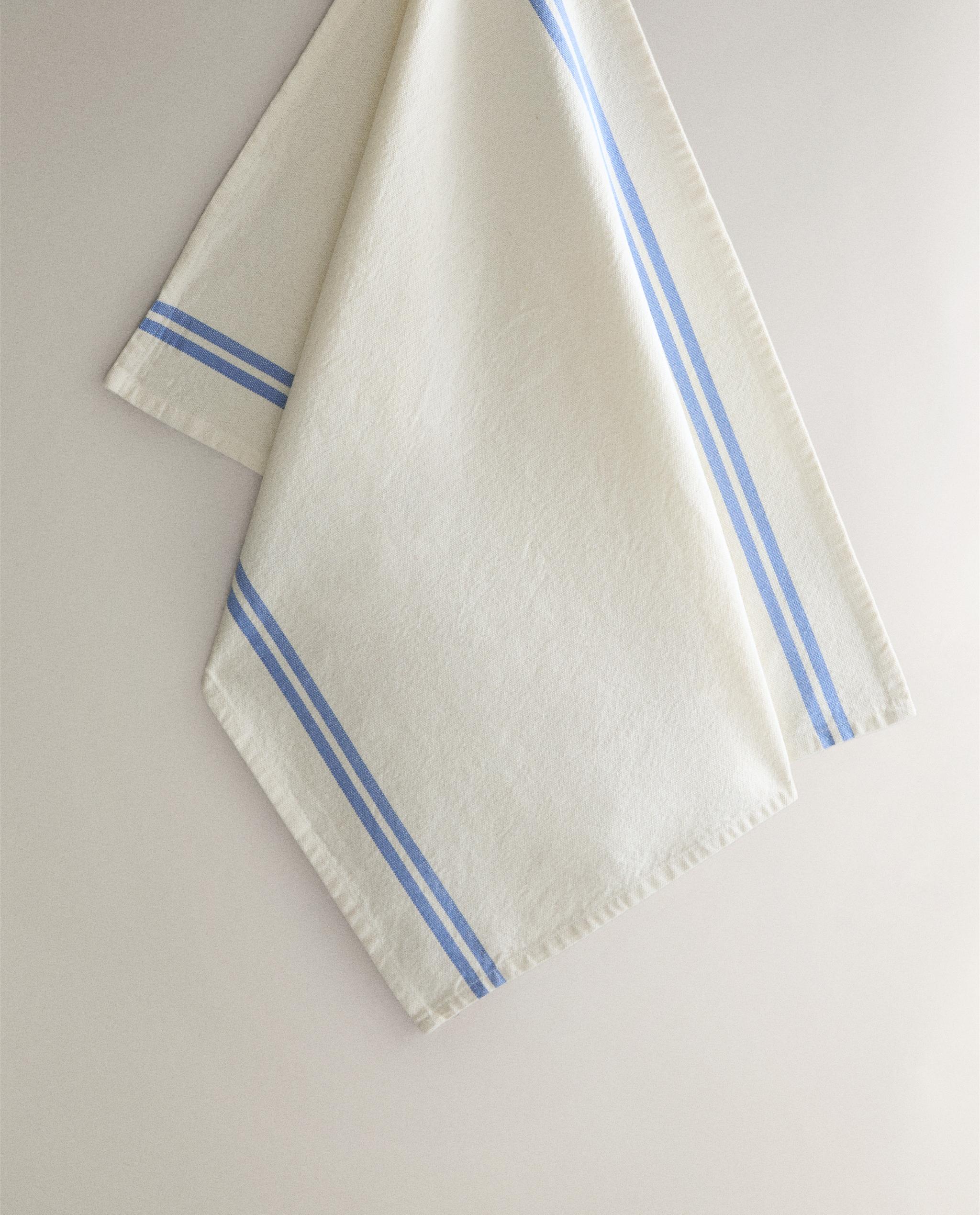 STRIPED COTTON TEA TOWEL product thumbnail 7