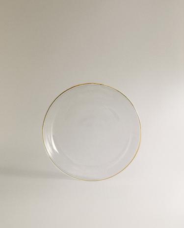 PIATTO PER IL PANE IN BOROSILICATO CON BORDO