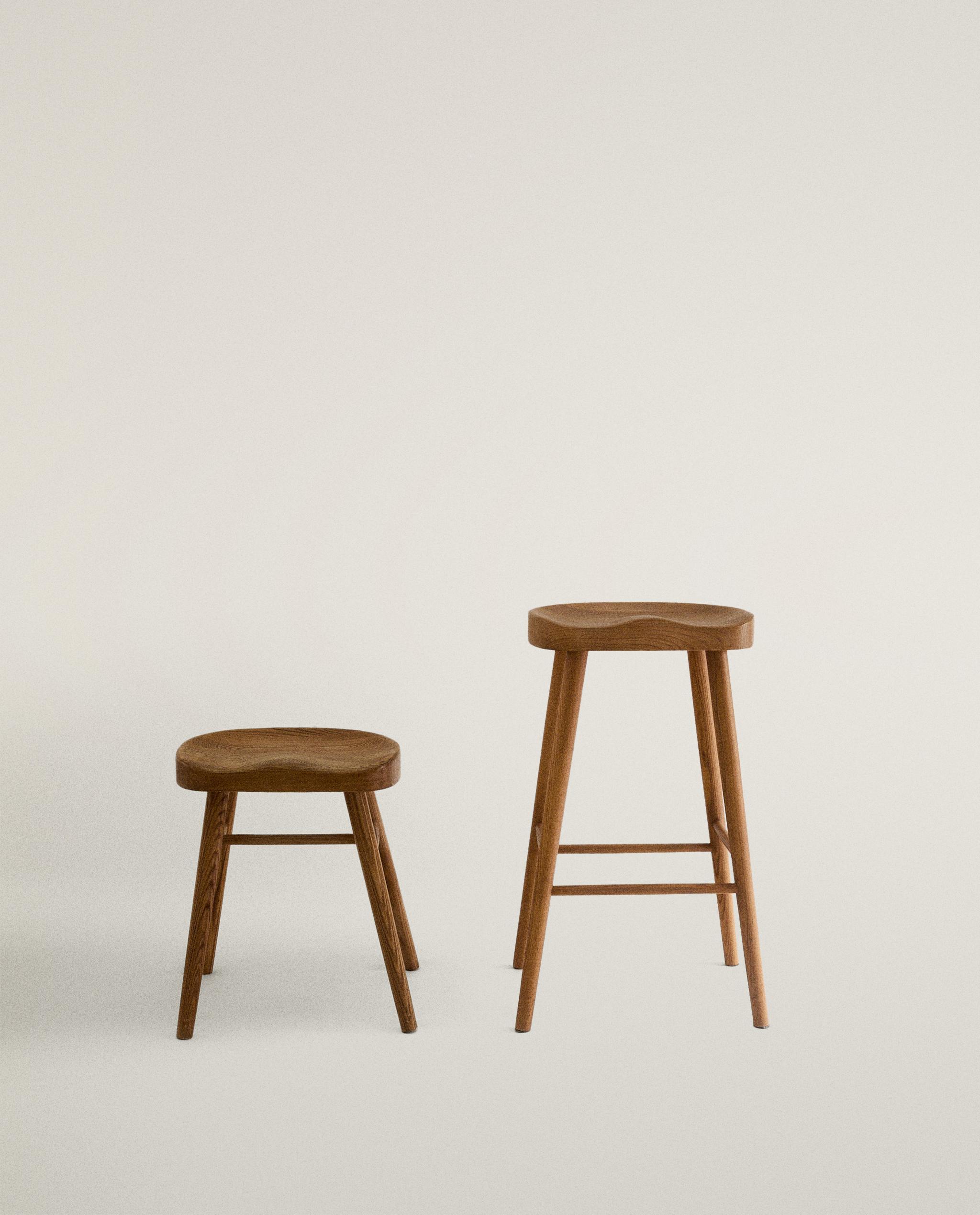 TABOURET BOIS FRÊNE — Zara Home