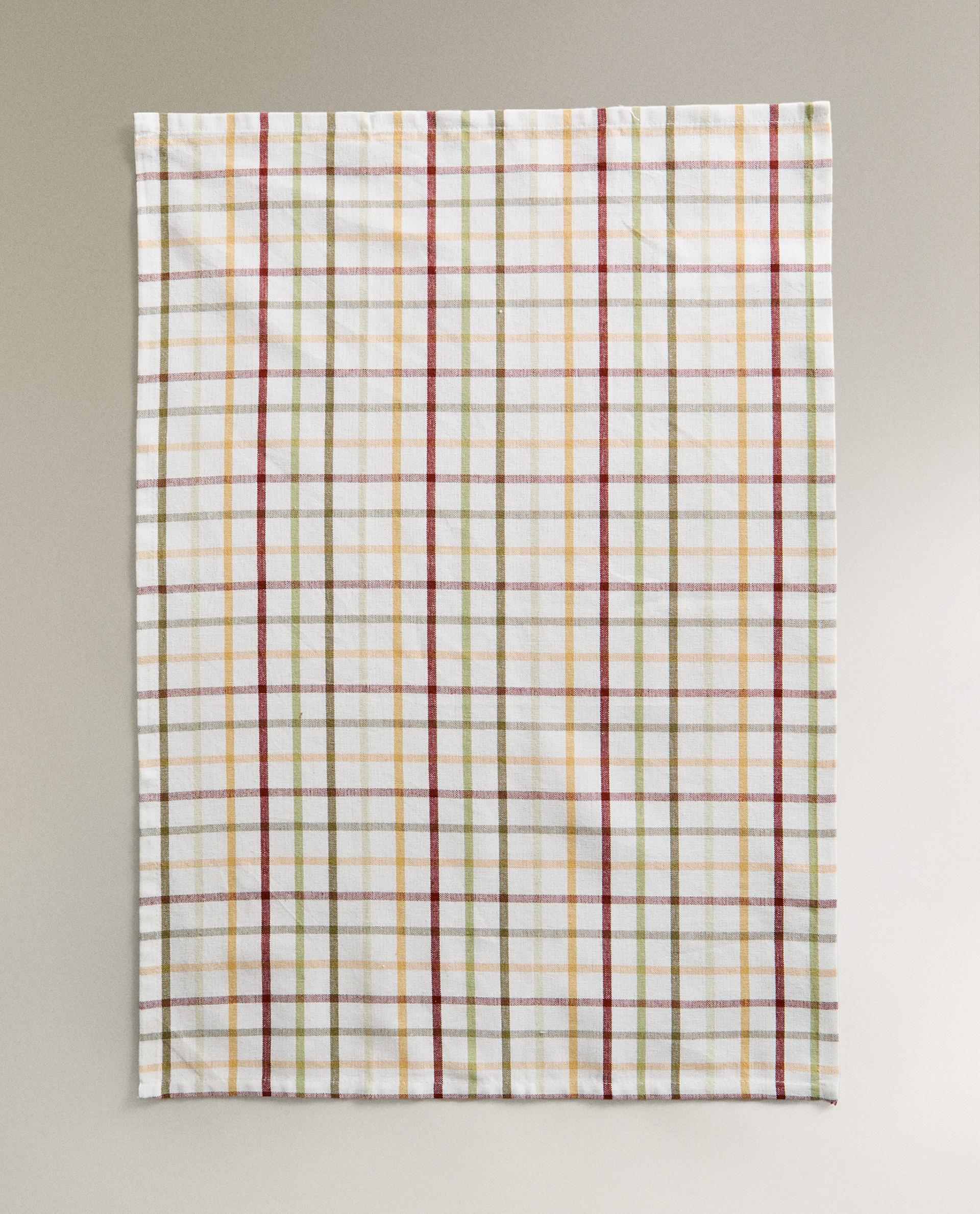 SET OF DYED THREAD TEA TOWELS (SET OF 3) product thumbnail 3