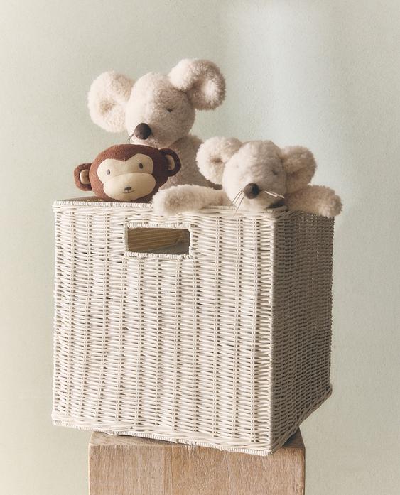 CESTA CUBO RATÁN CESTA CUBO RATÁN