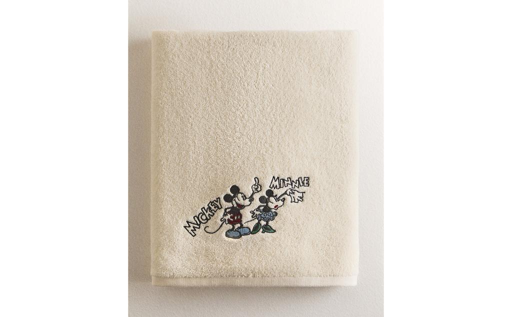 KIDS' MICKEY & MINNIE ©DISNEY PRINT TERRY TOWEL KIDS' MICKEY & MINNIE ©DISNEY PRINT TERRY TOWEL