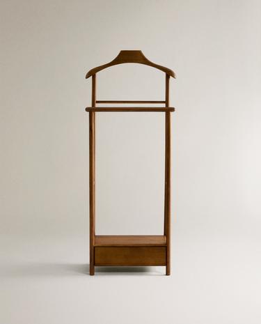 VALET DE NUIT EN BOIS D’ACACIA