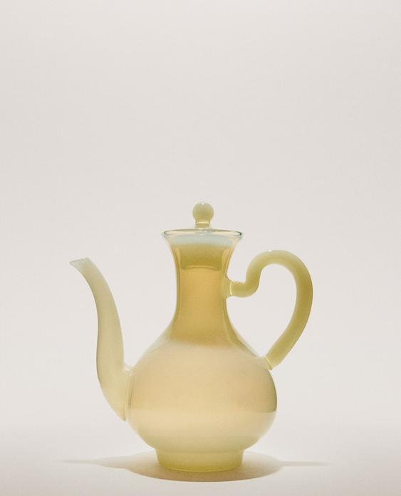 เหยือกซอสแก้วทนความร้อนสูงพร้อมฝาปิด