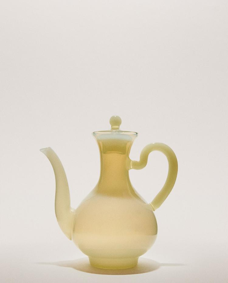 BOROSILICATE GLASS SOY SAUCE JUG WITH LID