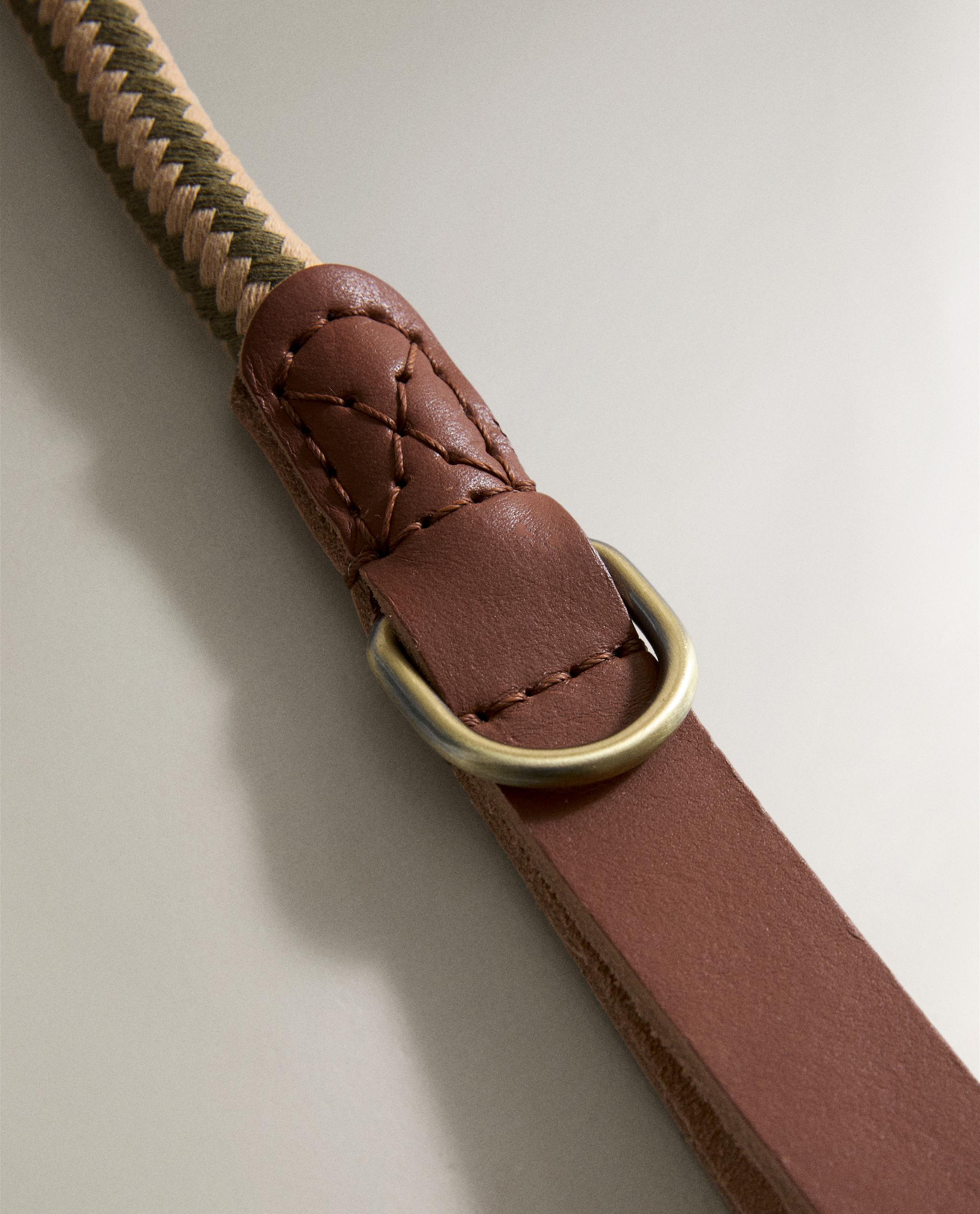 LEATHER AND ROPE DOG LEAD product thumbnail 5
