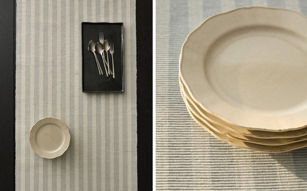 CHEMIN DE TABLE RAYURES