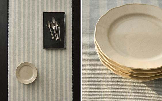 CHEMIN DE TABLE RAYURES CHEMIN DE TABLE RAYURES