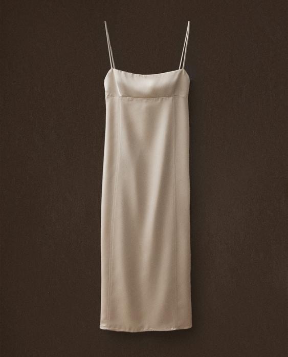 PLAIN SATEEN NIGHTDRESS