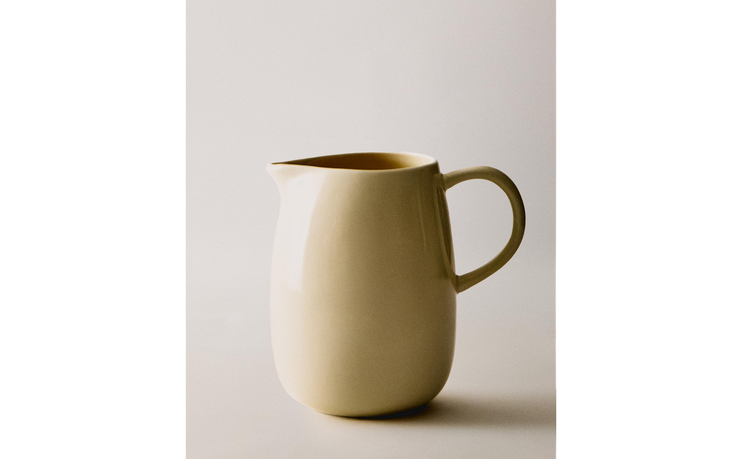PLAIN STONEWARE MILK JUG product thumbnail 2
