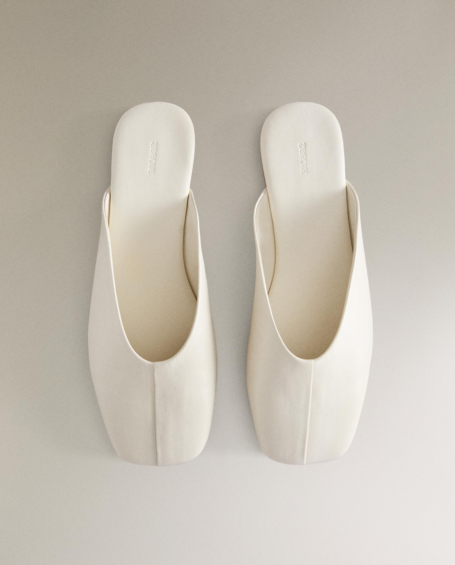 LEATHER MULES Zara Home Worldwide - Main Image