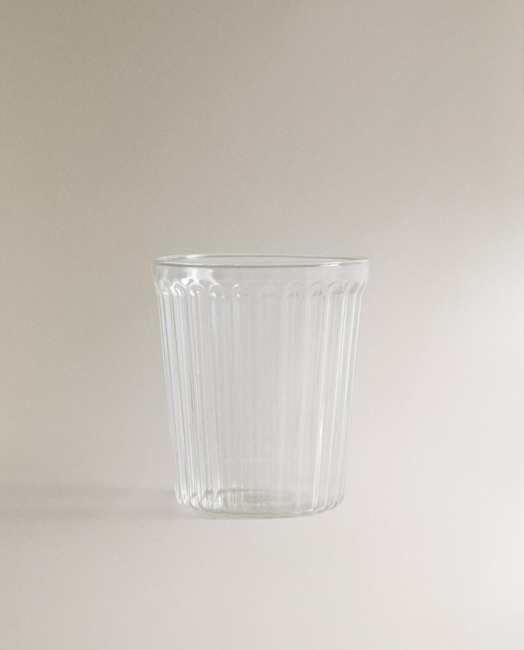 BOROSILICATE TUMBLER WITH LINES