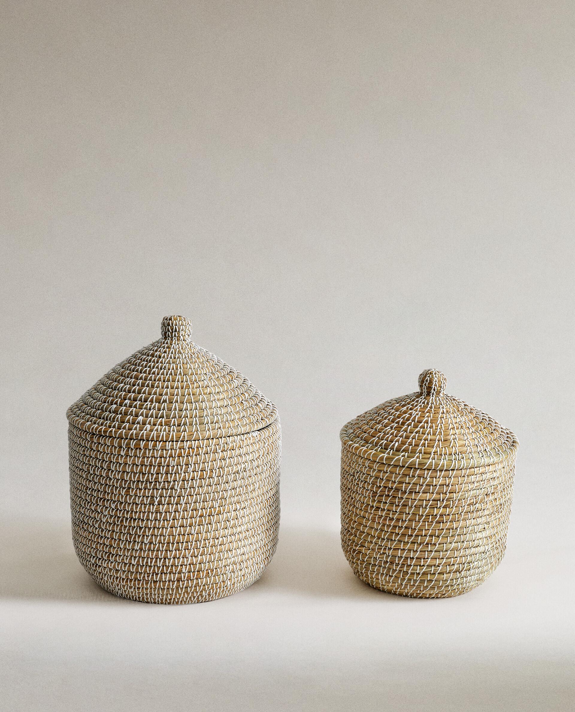 ザラホーム　カゴ　バスケット　インテリア　ZARA HOME バスケット | Zara Home 日本/Japan | 最新コレクション