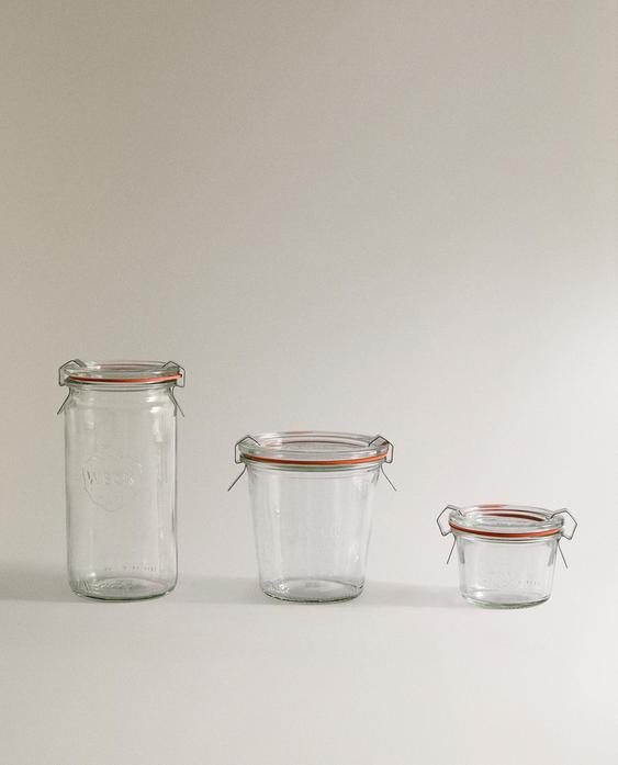 БУРКАН С ХЕРМЕТИЧЕН КАПАК WECK БУРКАН С ХЕРМЕТИЧЕН КАПАК WECK