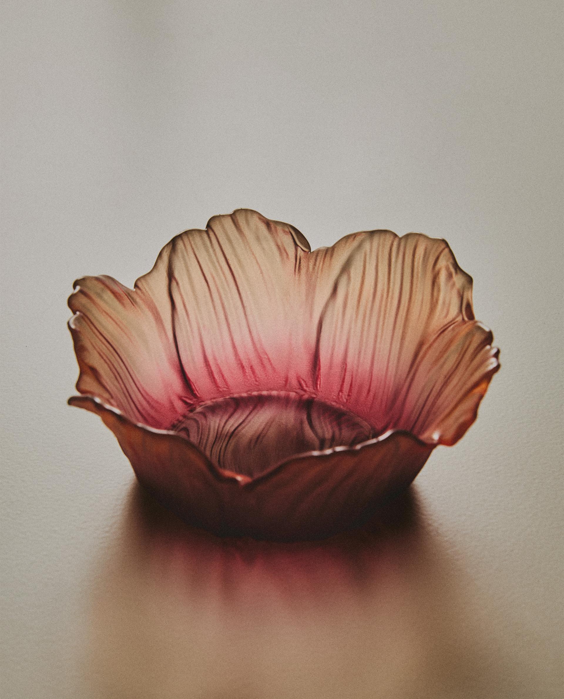 GLASS FLOWER BOWL | Zara Home United States of America
