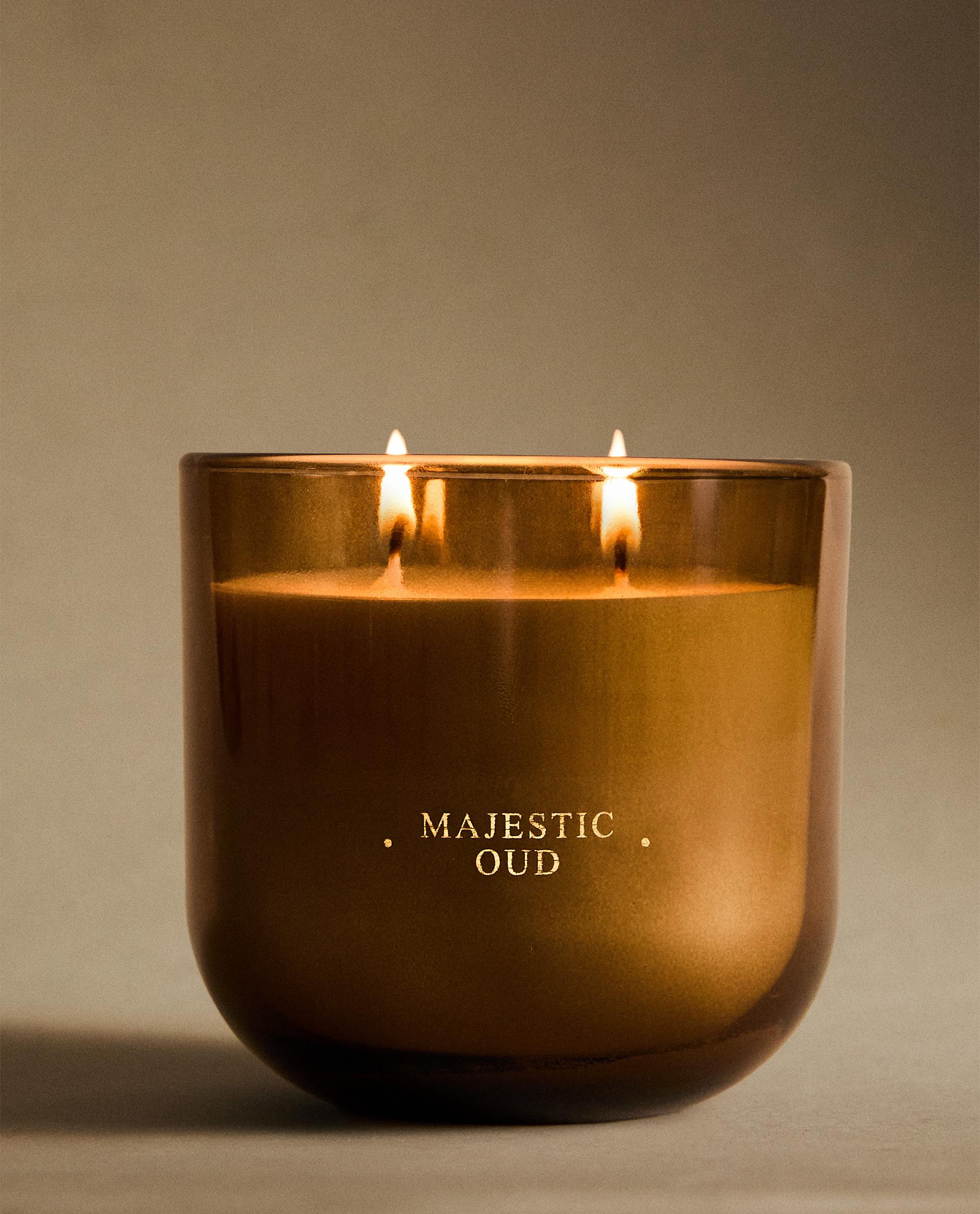 (400 G) MAJESTIC OUD SCENTED CANDLE