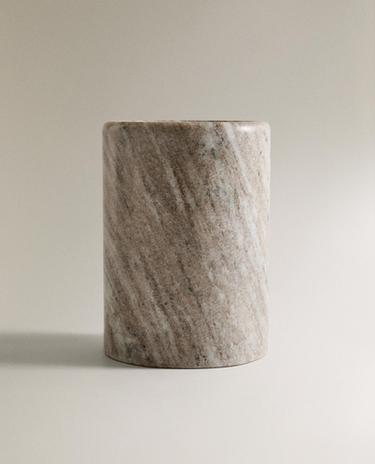 MARBLE UTENSIL JAR