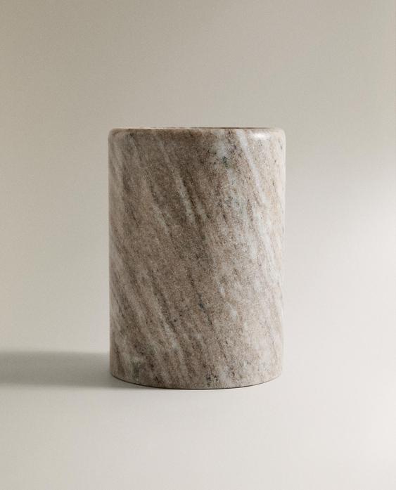 MARBLE UTENSIL JAR