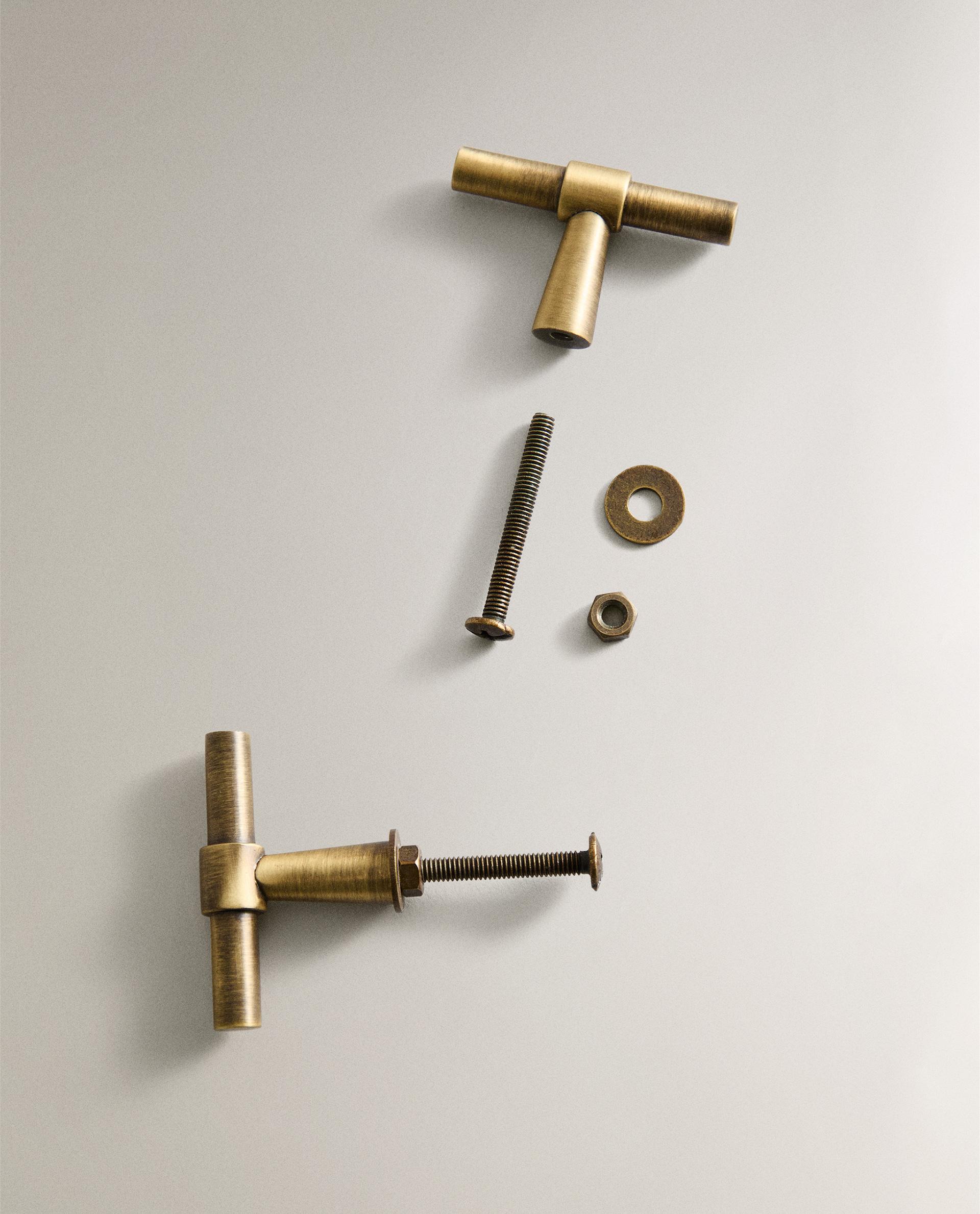 PACK OF GOLDEN METAL HANDLES (PACK OF 2) product thumbnail 2