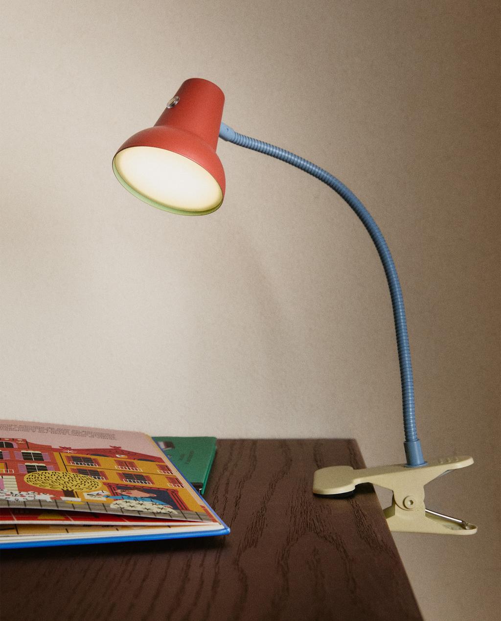 LAMPA | DETSKÁ STOLOVÁ LAMPA S KLIPOM