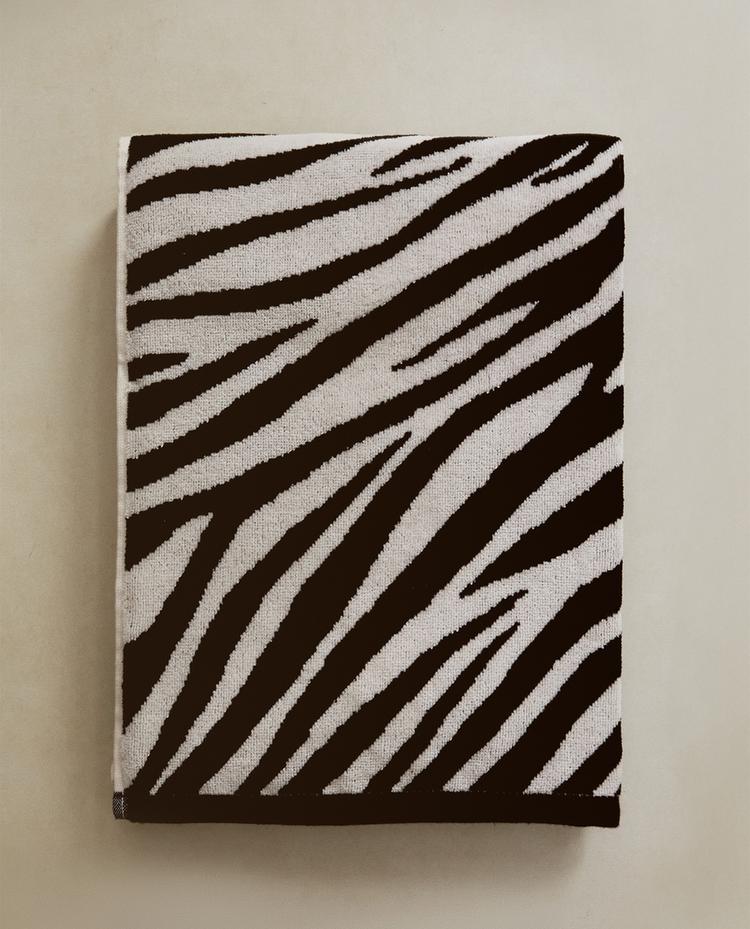 TOALLA BAÑO VELOUR ANIMAL PRINT