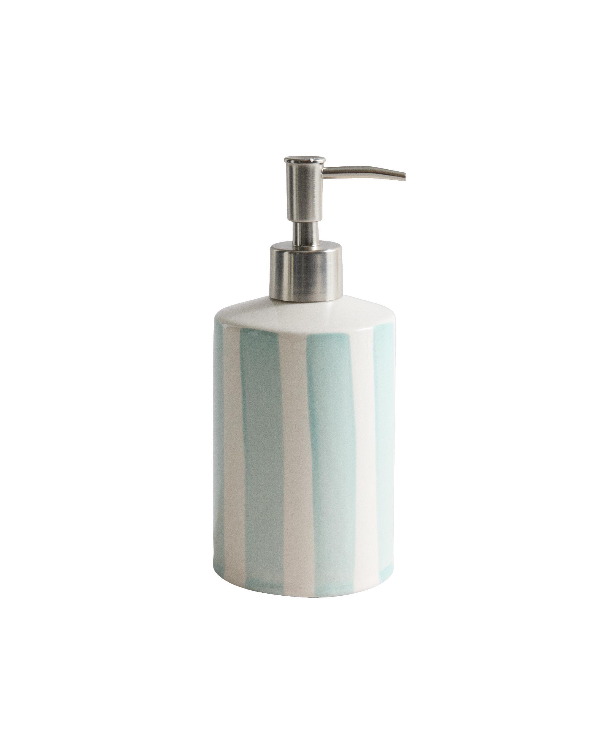 STRIPED CERAMIC SOAP DISPENSER product thumbnail 7