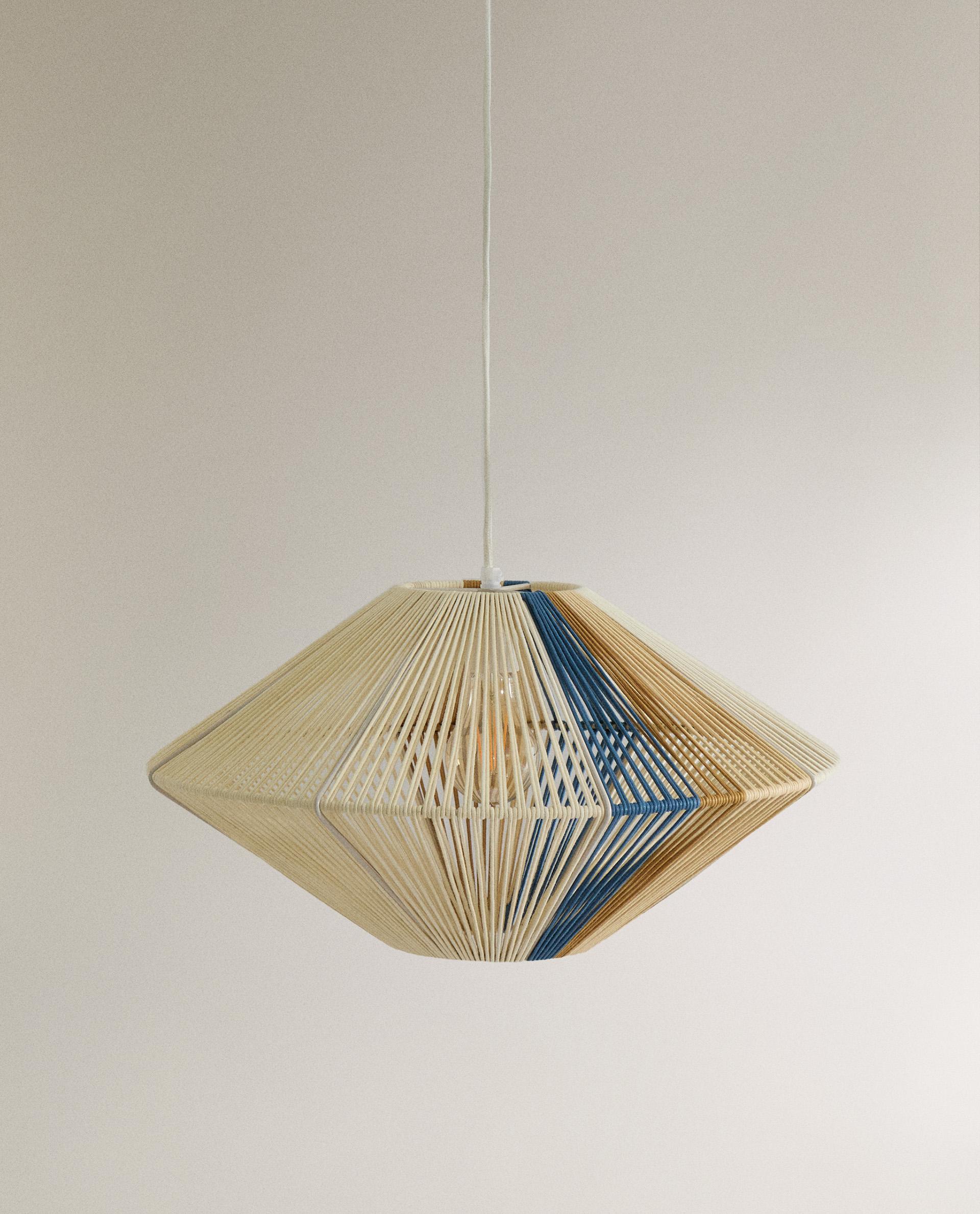 SMALL MULTICOLORED CORDS PENDANT LAMP x COLLAGERIE