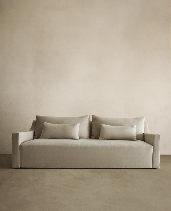 WASHED LINEN COUCH