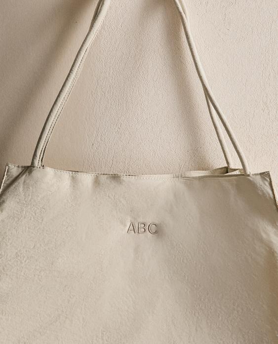 TECHNICAL FABRIC TOTE BAG