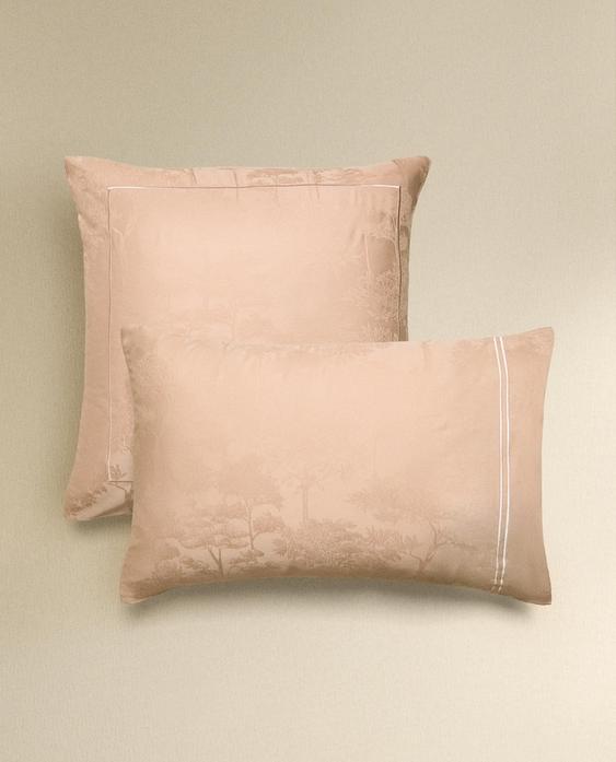 SATEEN JACQUARD PILLOWCASE