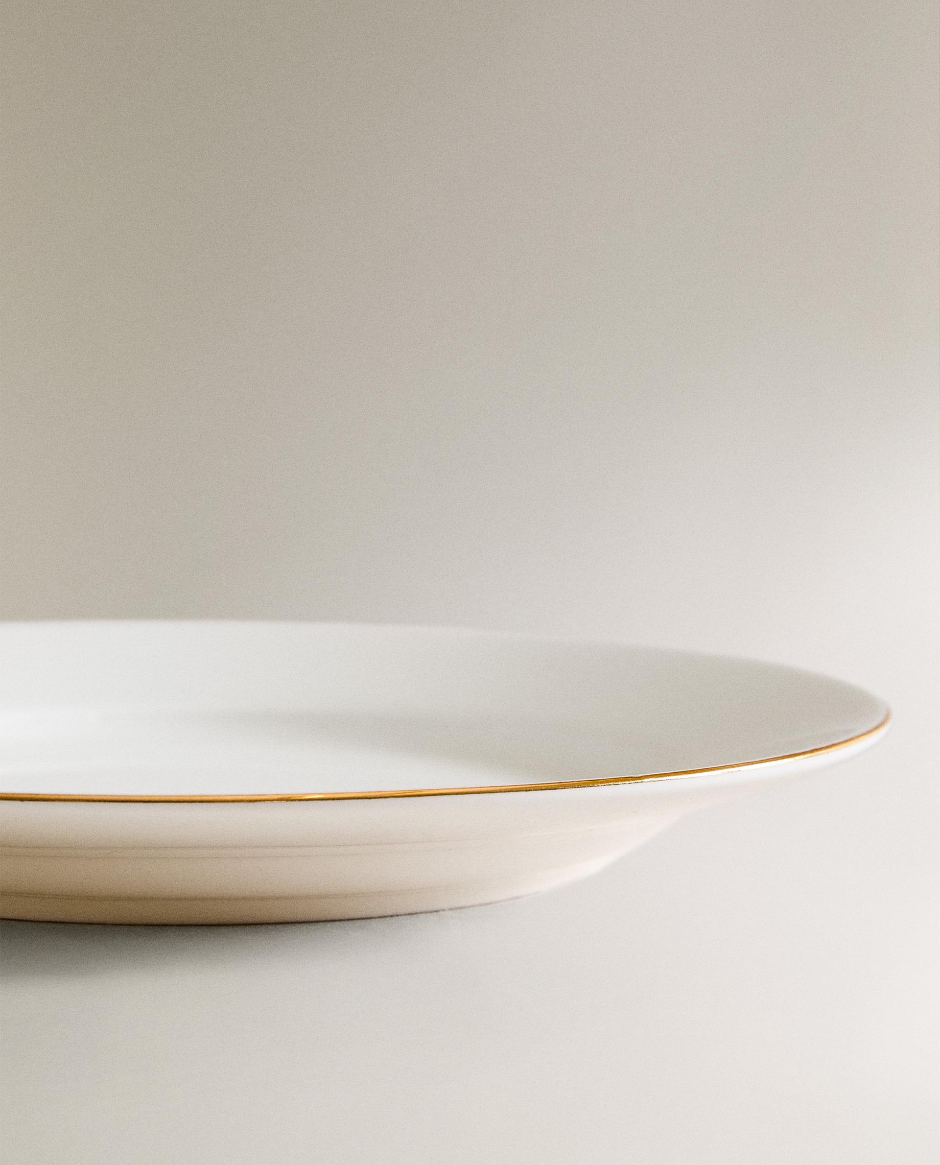 RIMMED BONE CHINA SIDE PLATE product thumbnail 15