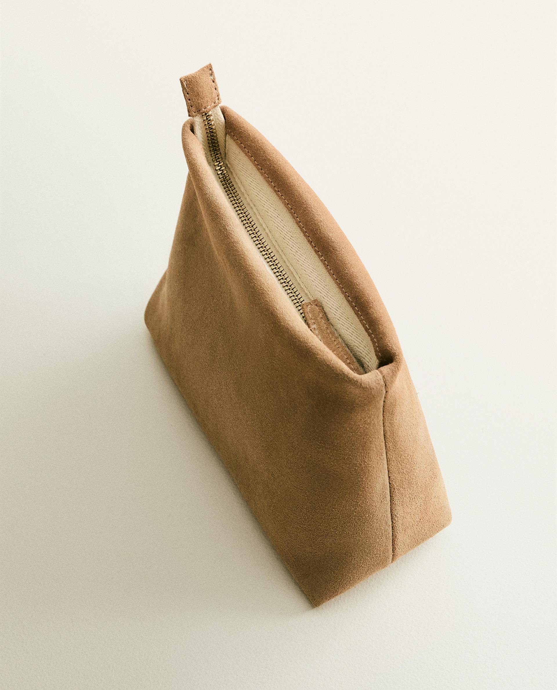 ZARA【NEW】MINI DOUBLE HANDLE SPLIT SUEDE BAG Zara Mini Double Handle Suede Bag | TikTok