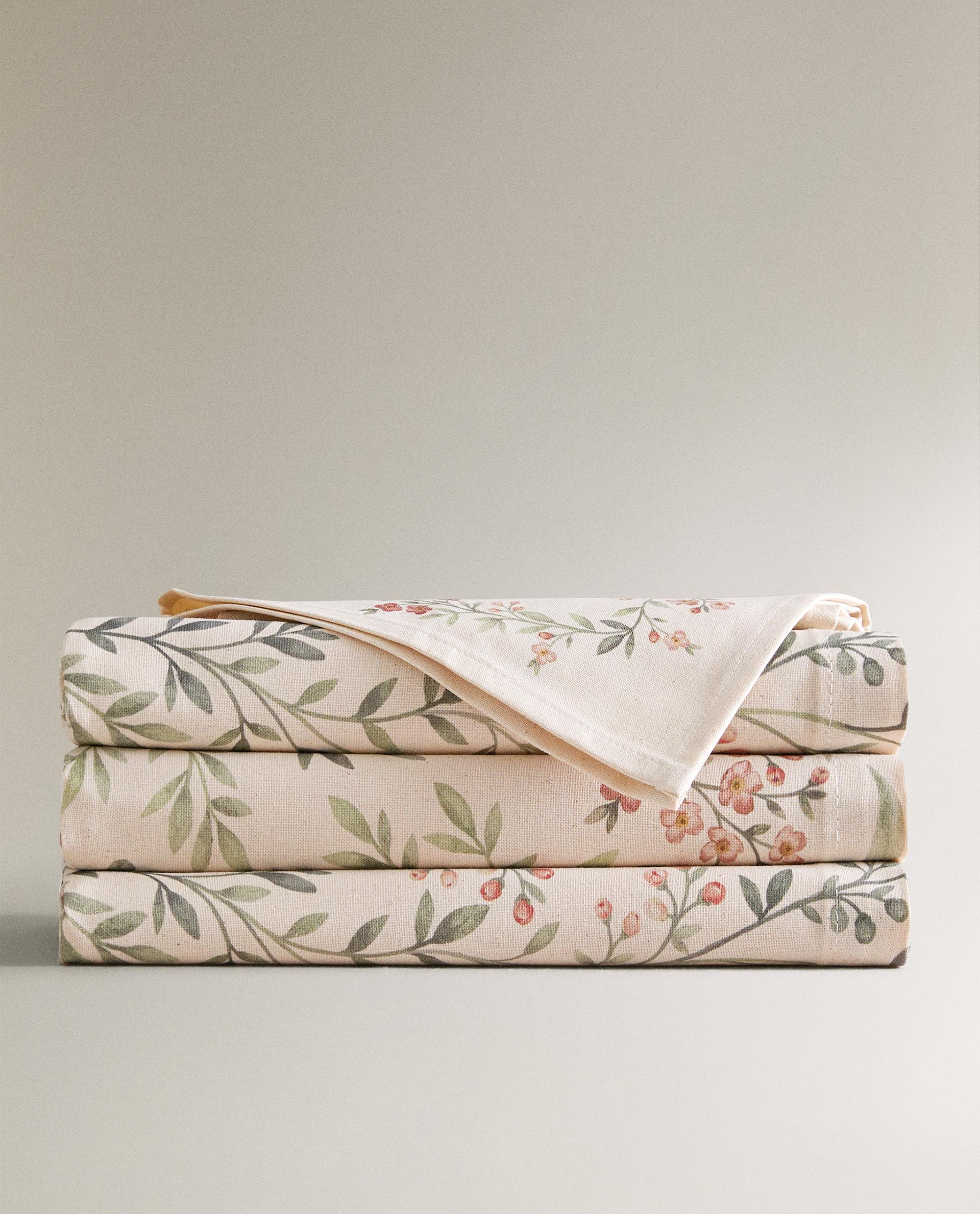 フローラルプリント テーブルクロス | Zara Home 日本/Japan