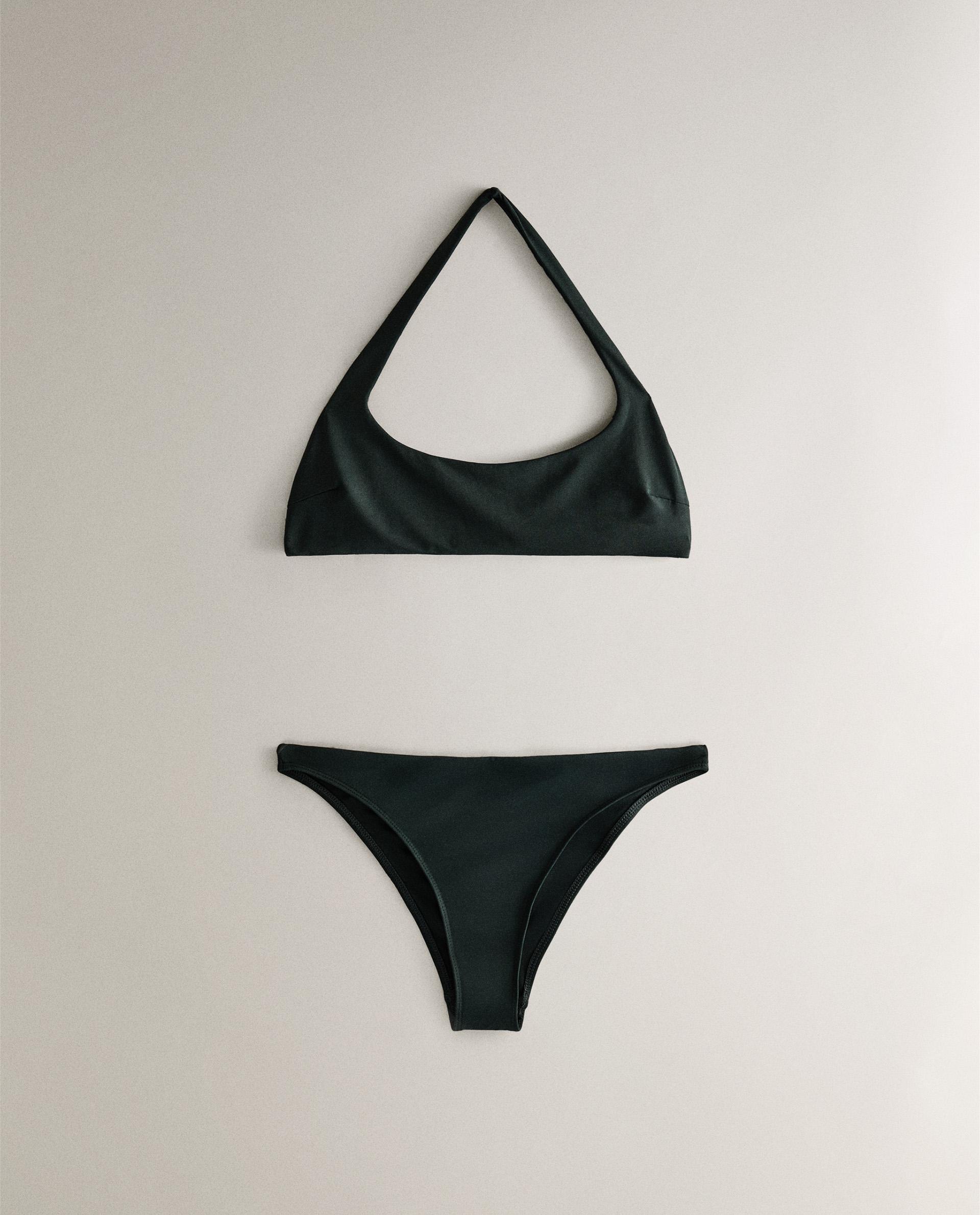 ZARA マルチウェイホルタービキニトップ 2910/064 マルチウェイホルタービキニトップ - レッド | ZARA Japan / 日本