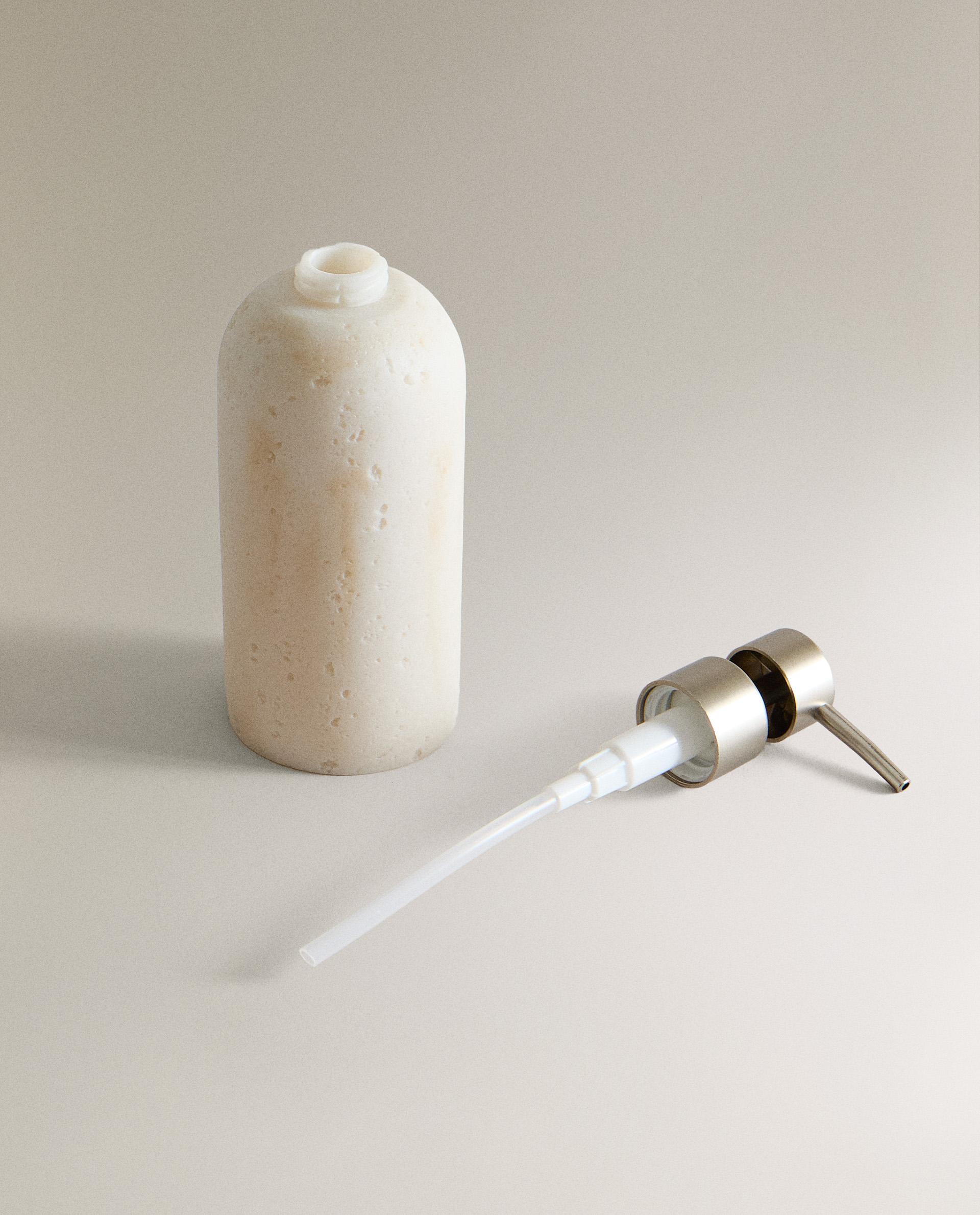 MARBLE-EFFECT SOAP DISPENSER