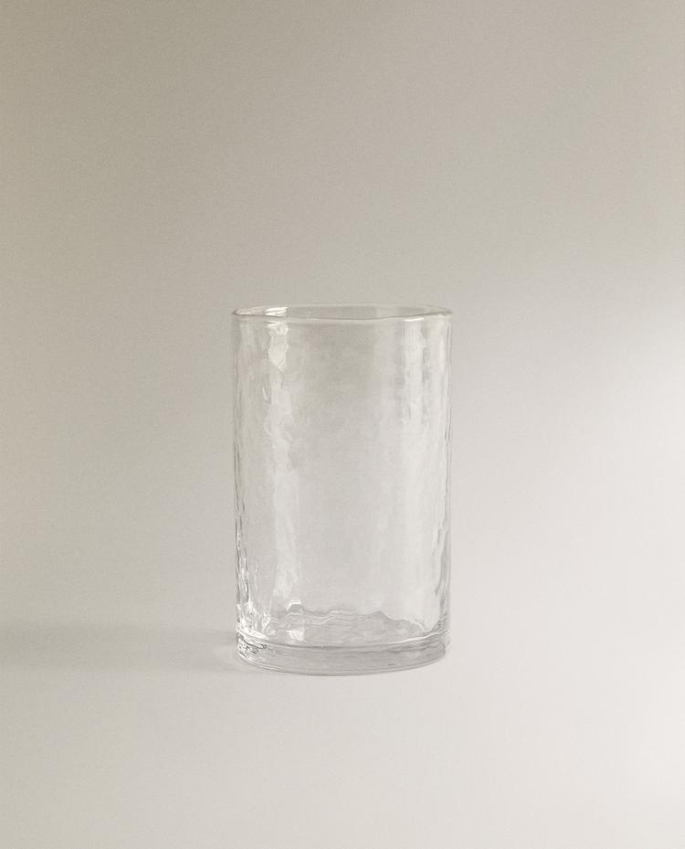 VASO REFRESCO VIDRIO MARTILLADO