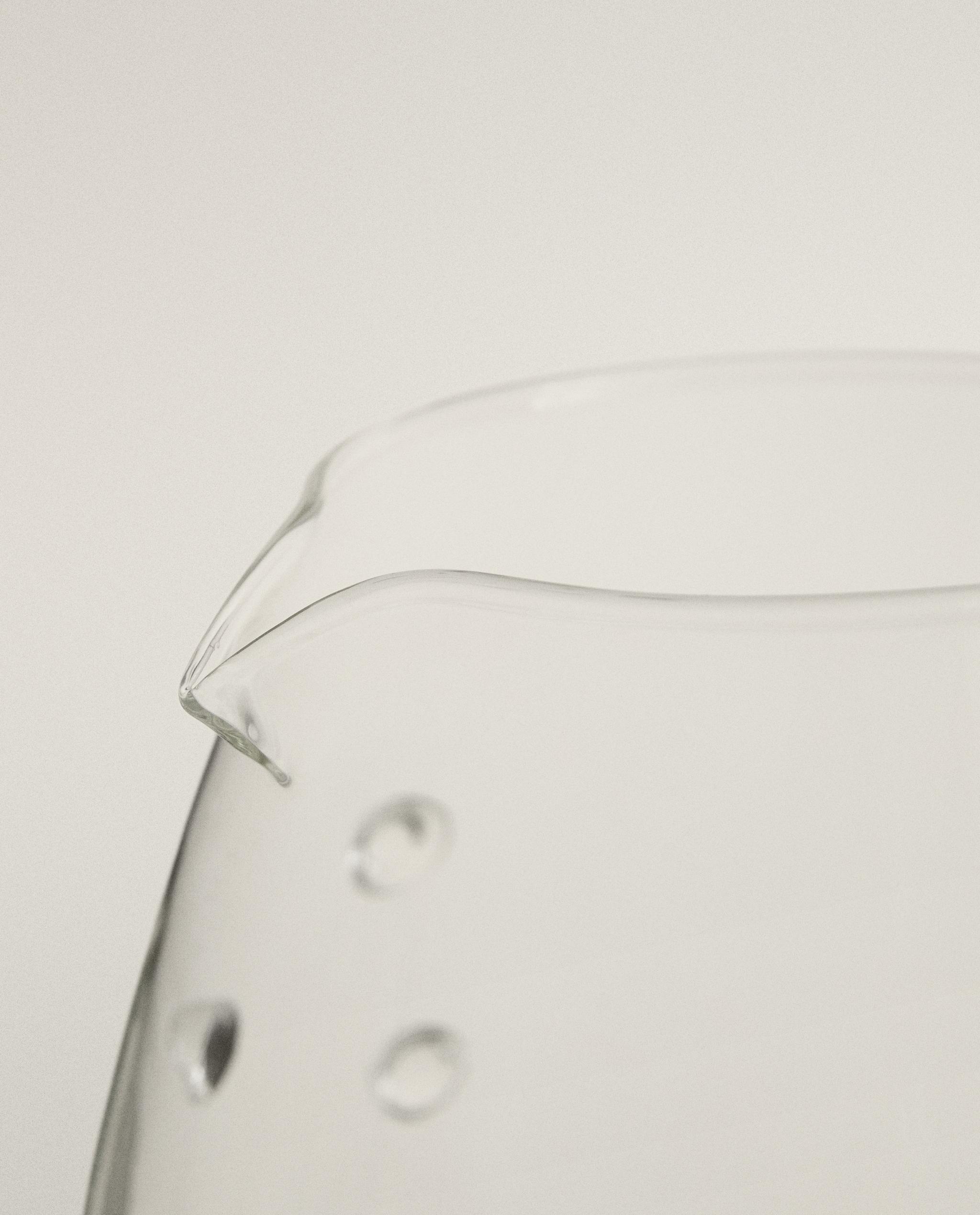 BOROSILICATE JUG WITH BUBBLES AND FISH product thumbnail 7