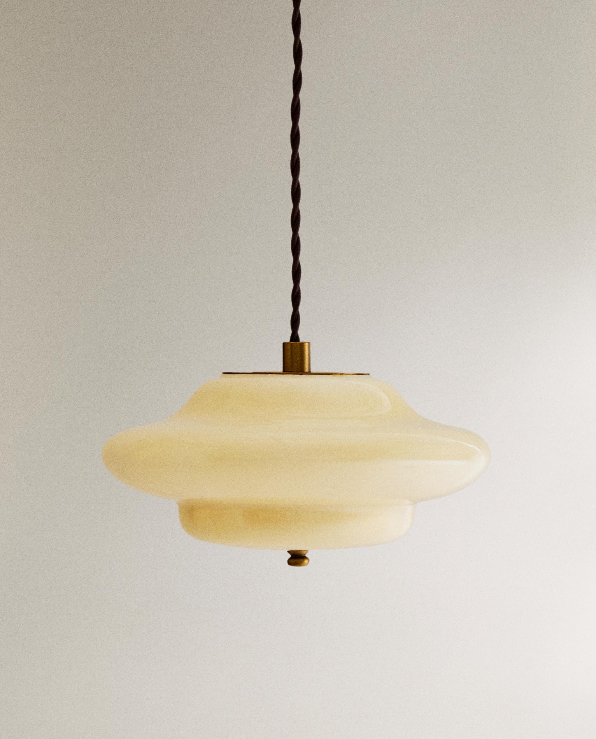 SMALL GLASS CEILING LIGHT product thumbnail 3