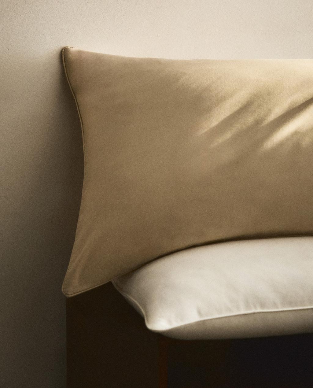 TAIE D’OREILLER SATIN (500 FILS)