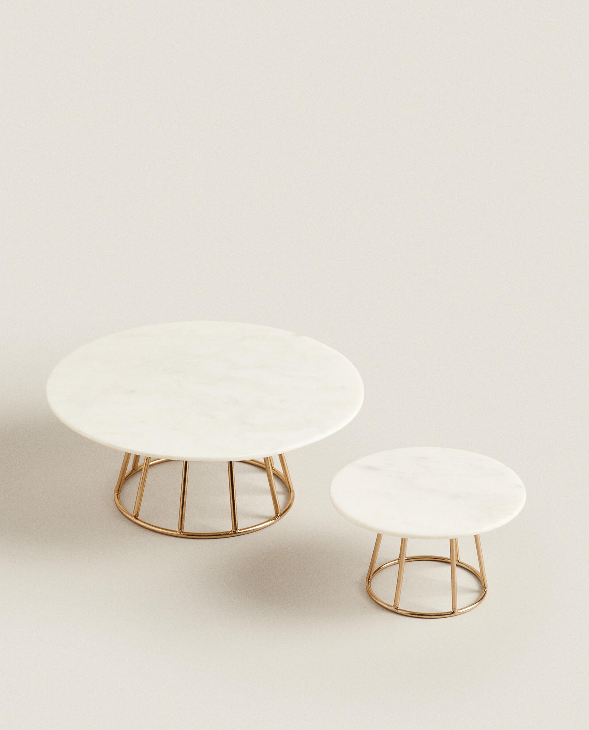 MARBLE AND METAL TEALIGHT HOLDER product thumbnail 12