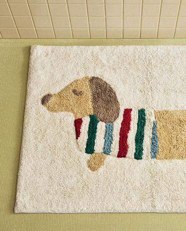TOALHA DE PISO INFANTIL COM CÃO