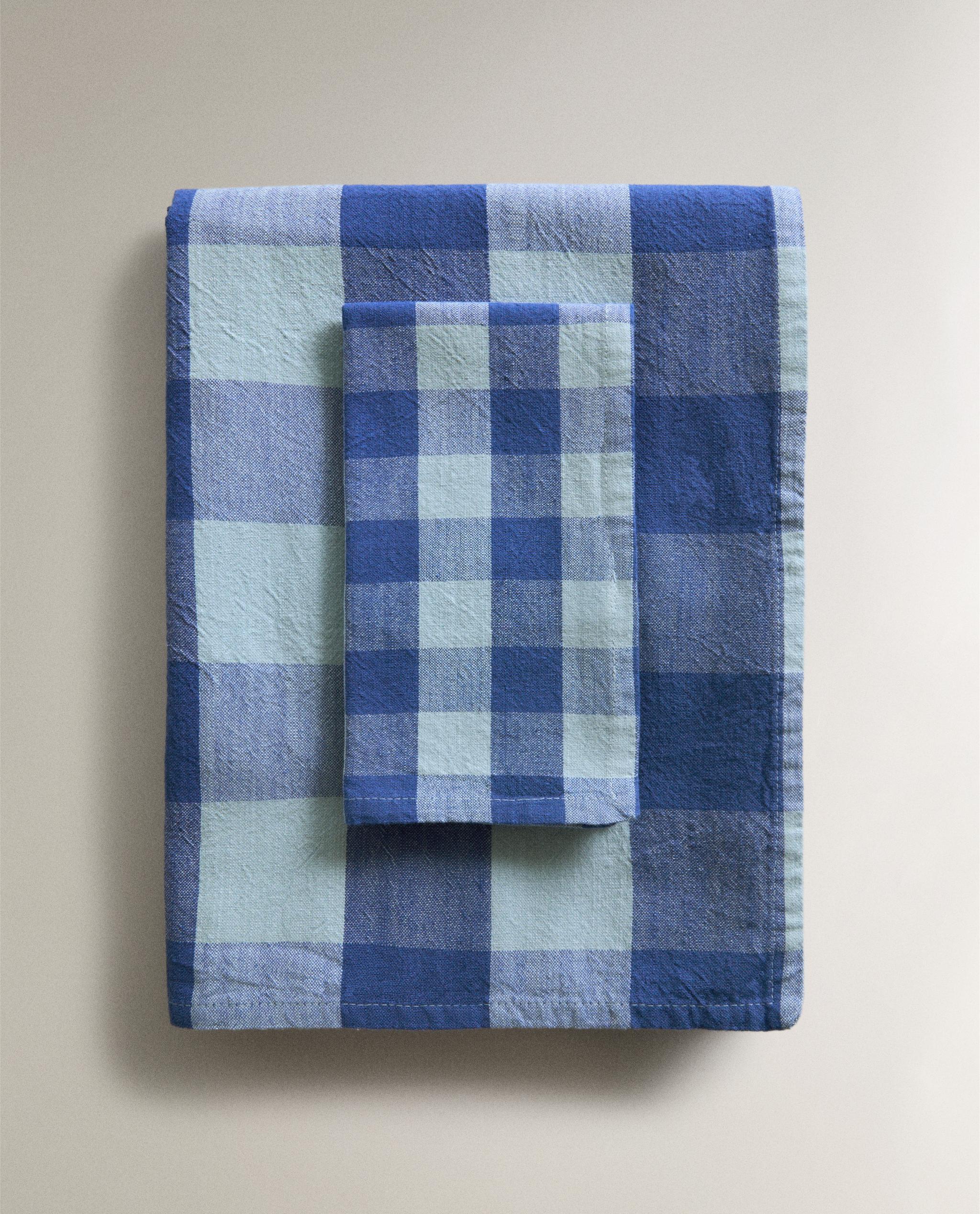 CHECK COTTON TABLECLOTH product thumbnail 7