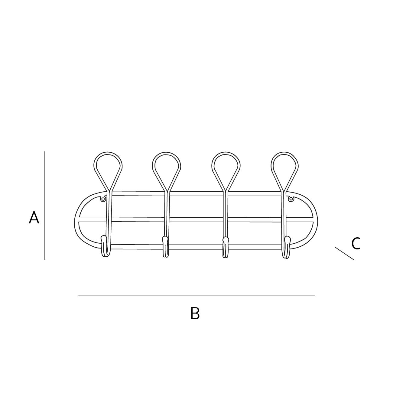 KIDS' IRON CLOTHES RACK product thumbnail 6
