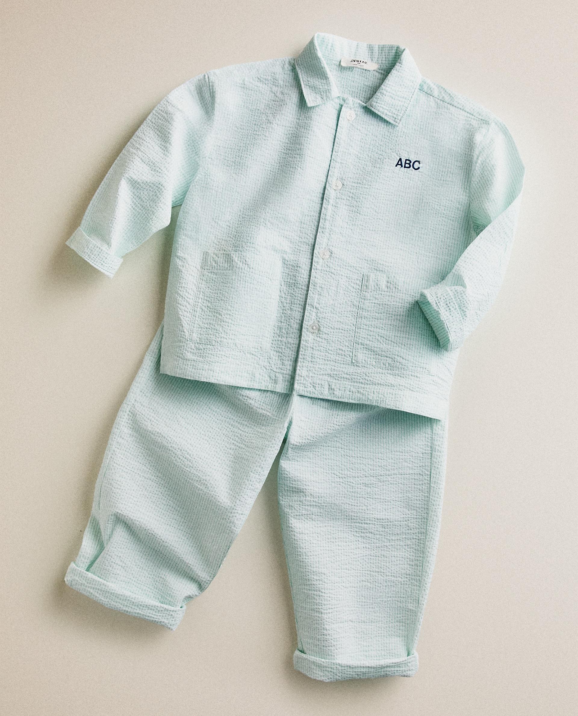 GESTREEPTE PYJAMA KINDEREN GESTREEPTE PYJAMA KINDEREN